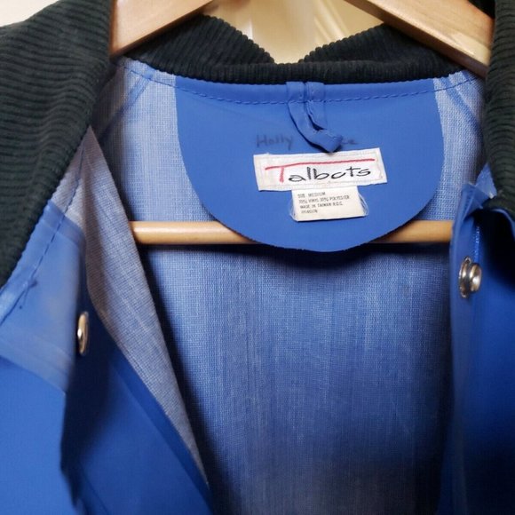 Vintage Talbots Longline Oversize Trench Coat Raincoat - Picture 3 of 7